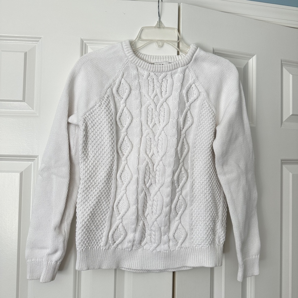 Vineyard Vines Crewneck Cable Knit Sweater